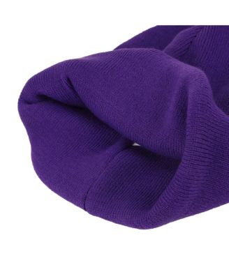 Men's Gengar Face Embroidery Acrylic Knit Standard Cuff Beanie