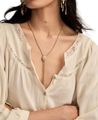 Women's Lace Long-Sleeve Shirt