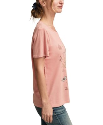 Women's Botanical Floral Crewneck T-Shirt