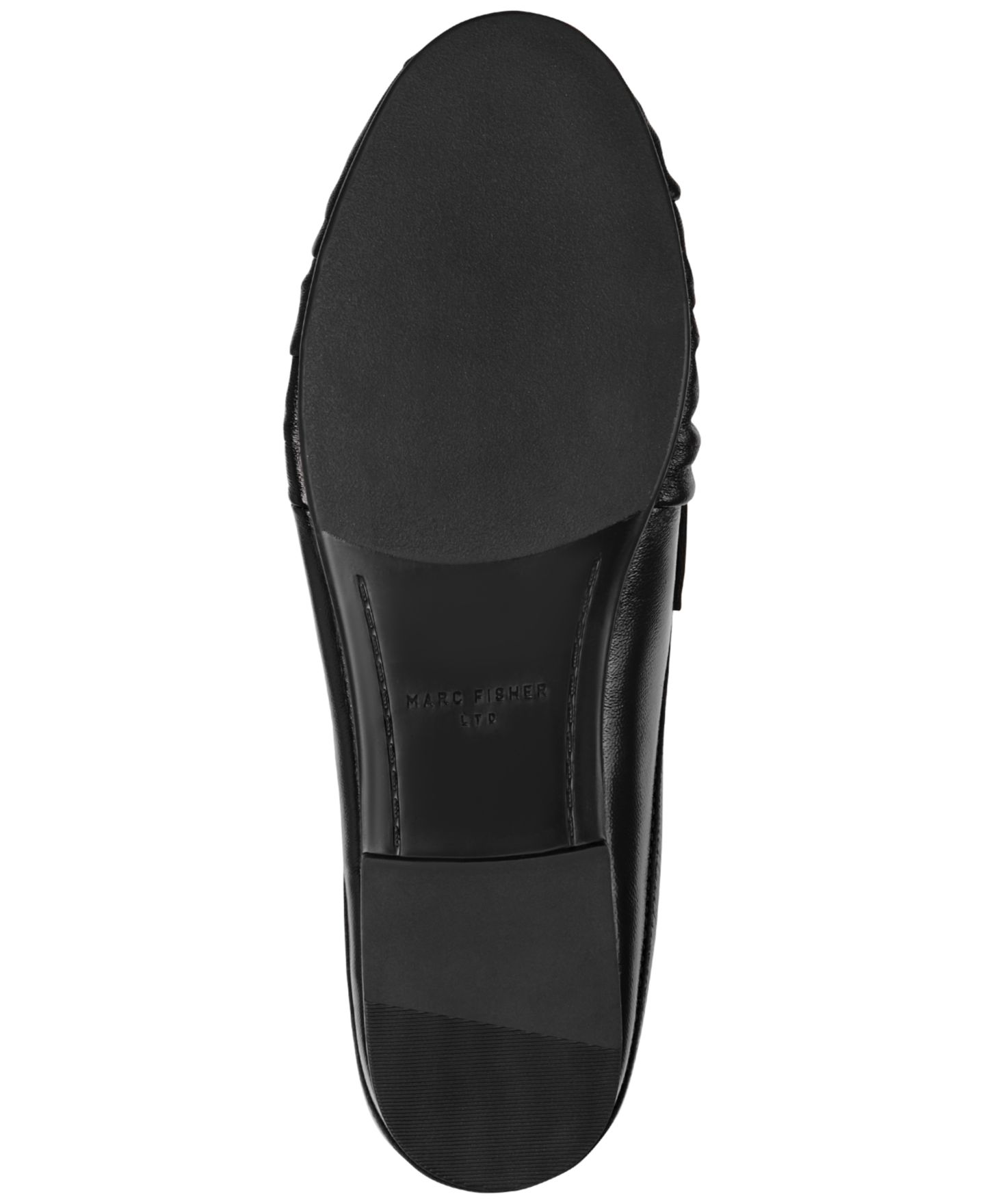 Женские сабо Marc Fisher LTD Jaynie Slip-On Mule, цвет: Чёрный кожаный — фото 5