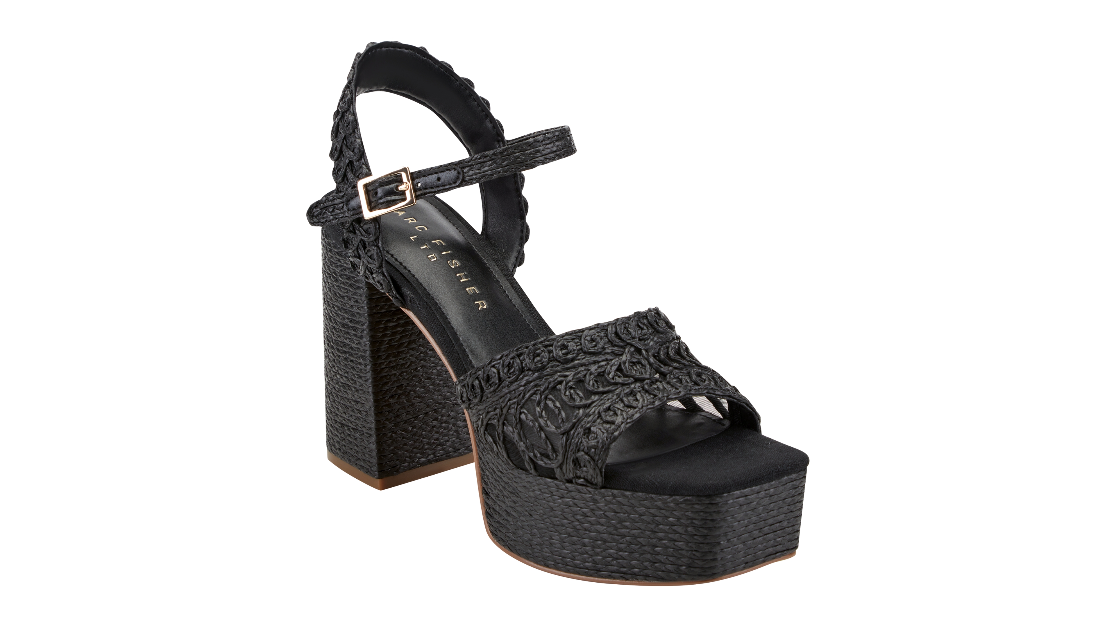 Marc Fisher Ltd Women's Chayse Block Heel Platform Sandals