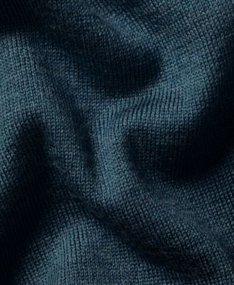 Men's Quarter-Zip Long-Sleeve Sweater