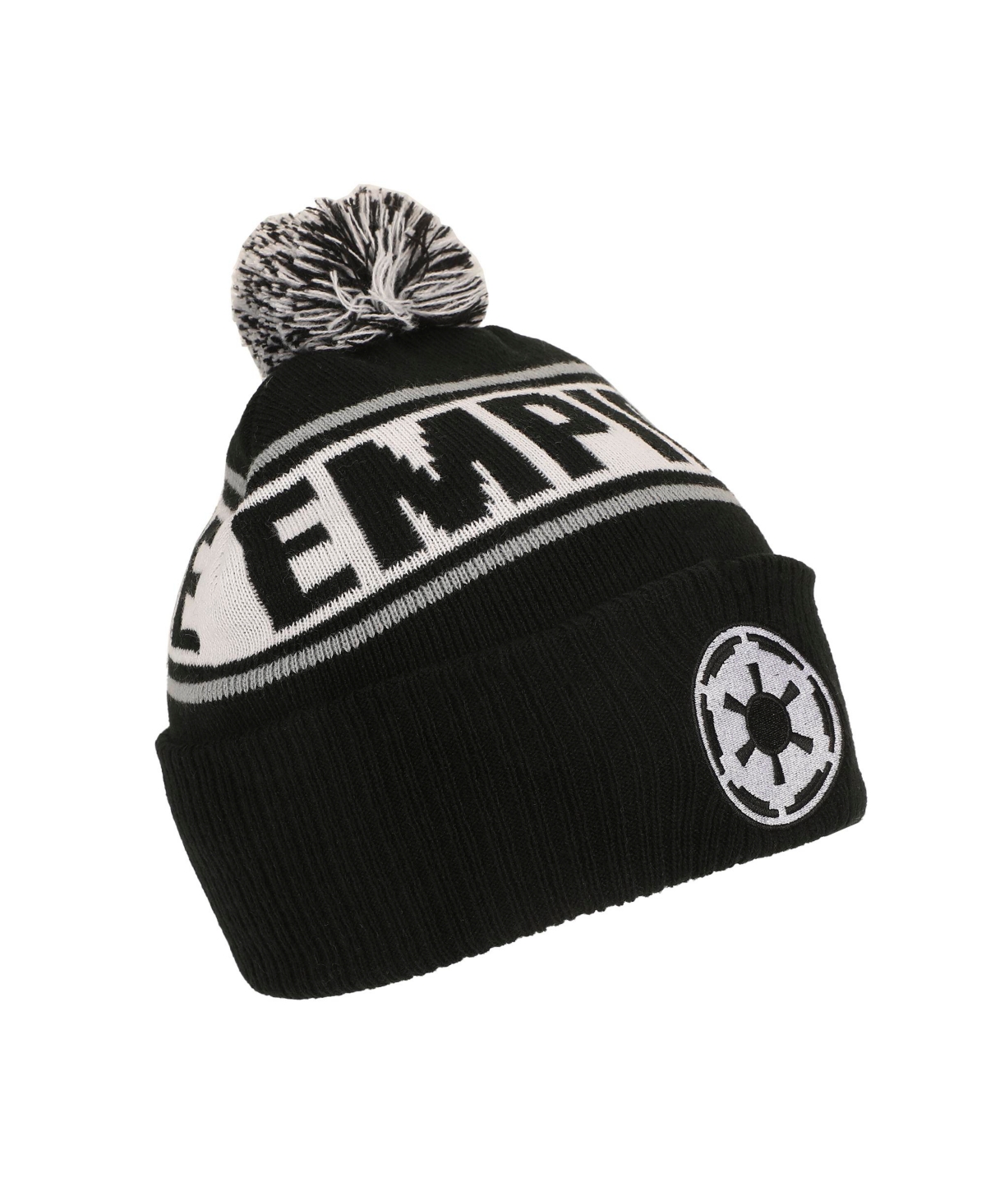 Star Wars Men's Galactic Empire Black Cuff Beanie.