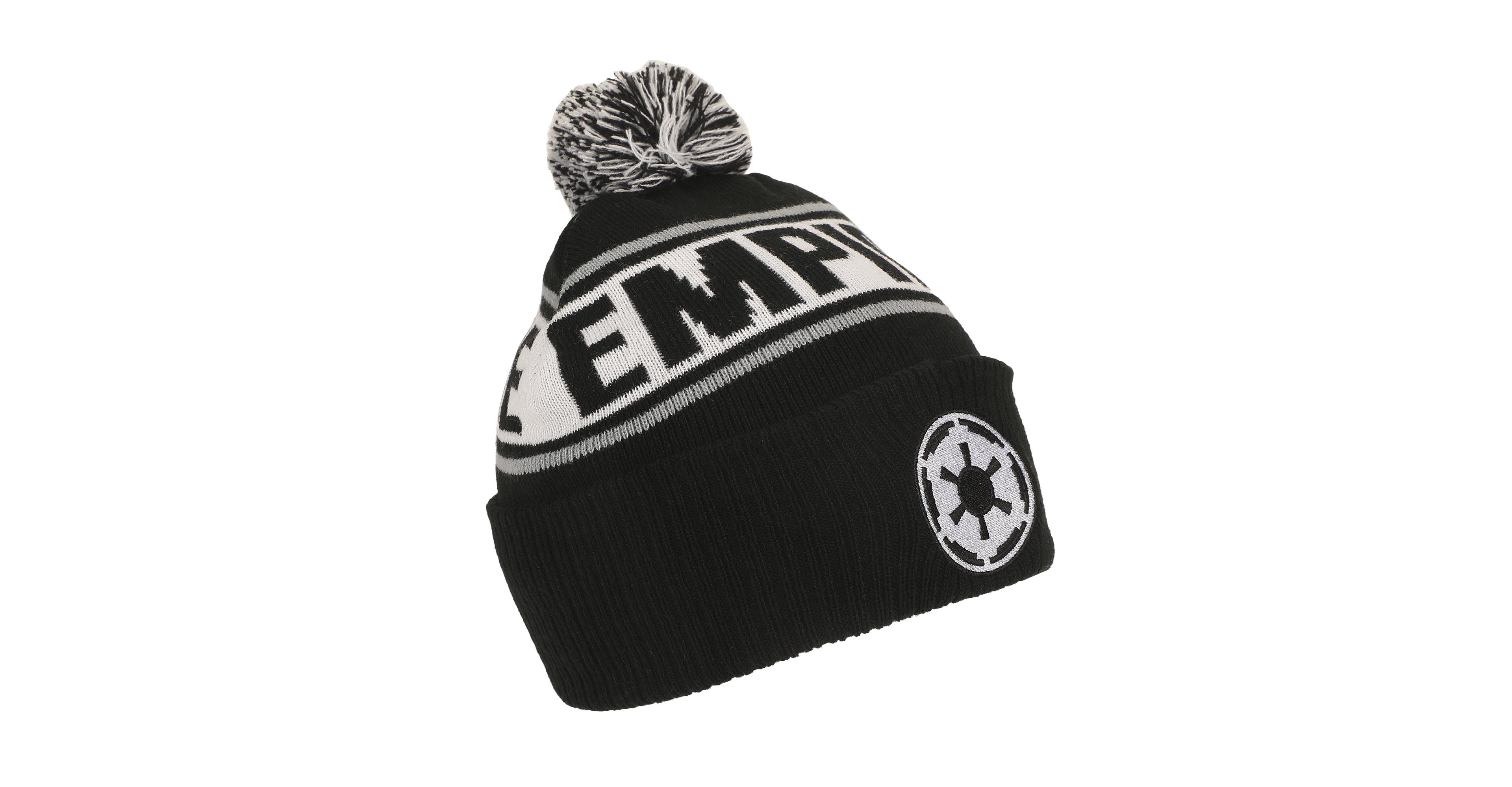 Star Wars Men's Galactic Empire Black Cuff Beanie.
