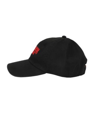 Men's Logo Black Unstructured Baseball Cap.