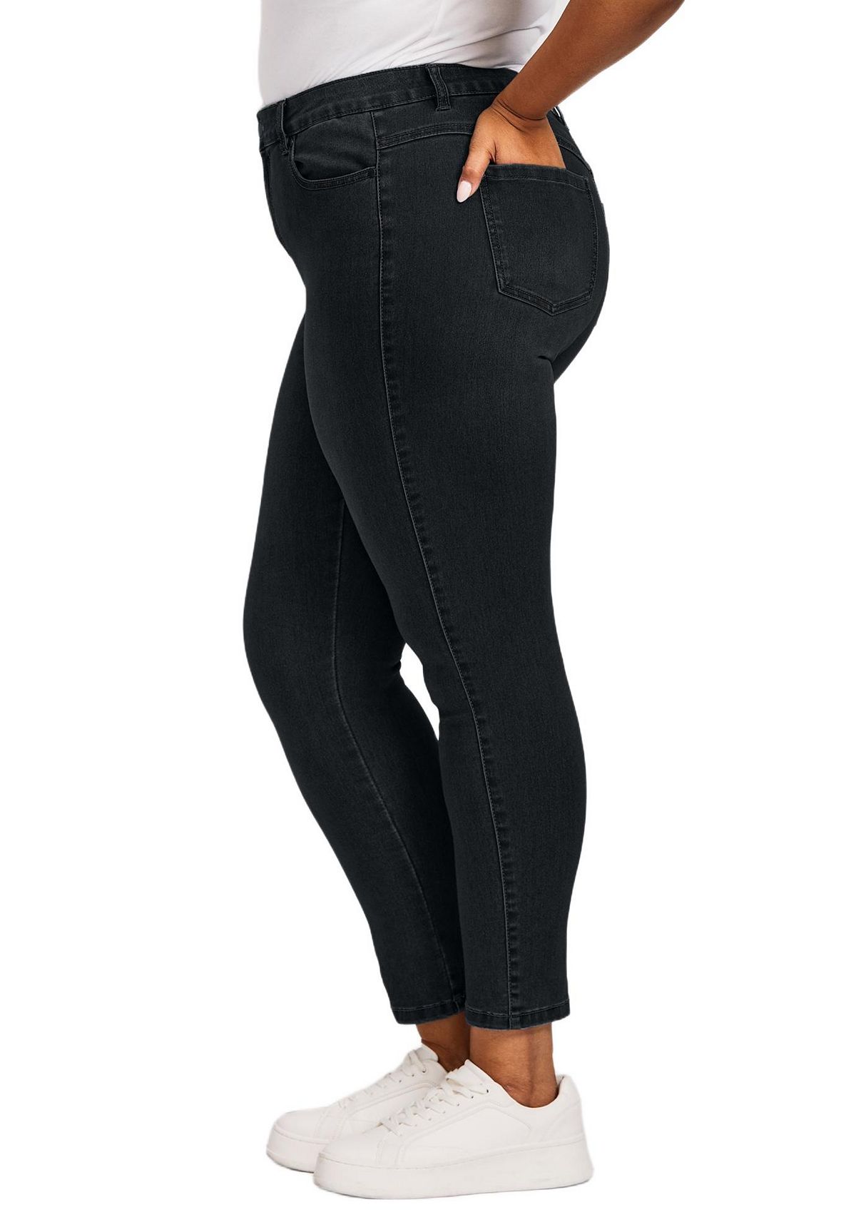 AVENUE Women's Butter Denim Skinny Jean view 3 — MAYCSS fashion products
