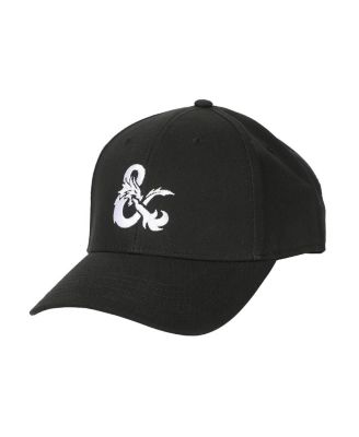 Men's Embroidered Logo Black Traditional Adjustable Hat