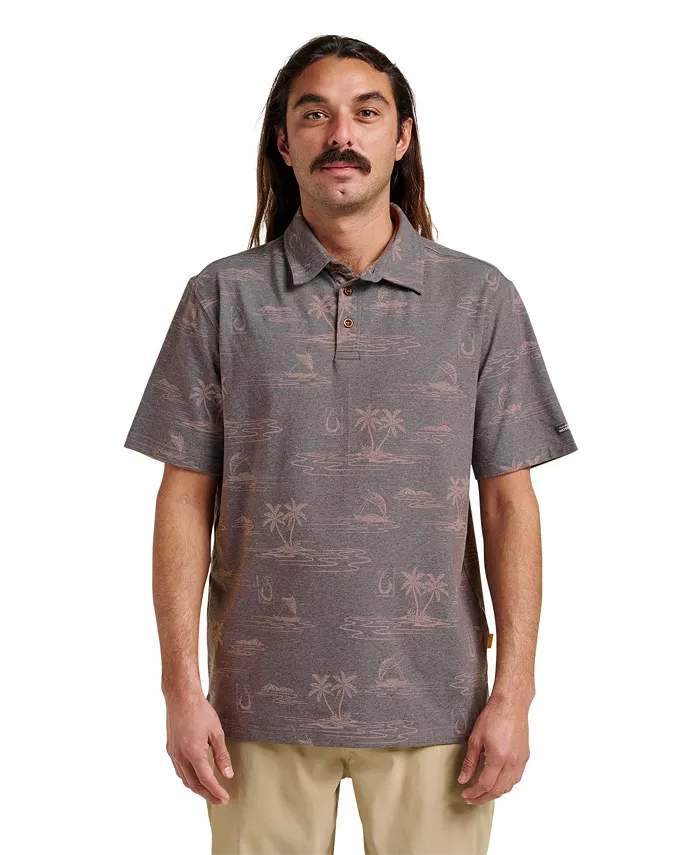 Quiksilver Men's Island Daze Polo Shirt - thumbnail 7