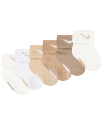 Baby Boys' and Girls' Terry Socks, 6-Pack