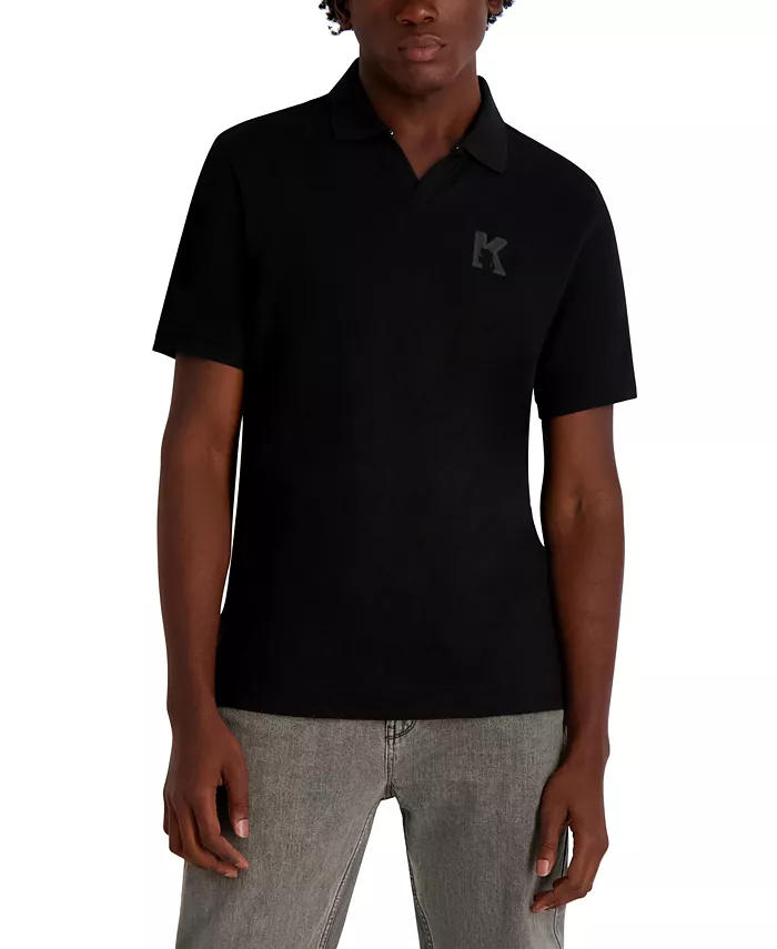 Men's Embroidered K Polo Shirt