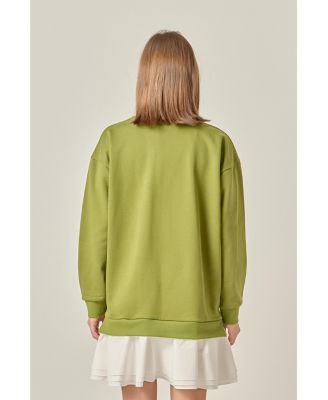 Women's Mixed Media Mini Dress