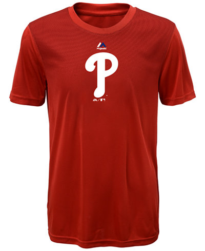 Majestic Kids' Philadelphia Phillies Geo Strike T-Shirt