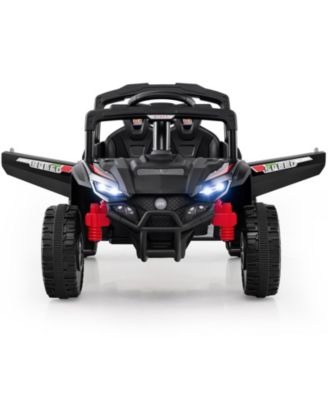 SUGIFT 12V Kids Ride On Car UTV Electric Vehicle with LED Lights Music and Horn
