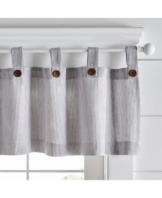 Tucker Ticking Stripe Window Valance
