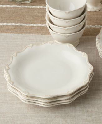 Heritage Beads Dinner Plates, Set of 4, Service For 4