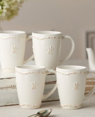 Heritage Beads Mugs, Set of 4, Service For 4