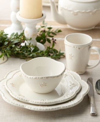 Heritage Beads Cereal Bowls, Set of 4, Service For 4