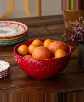 Provence Embossed Deep Bowl