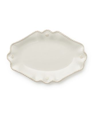 Heritage Scroll Small Oval Platter