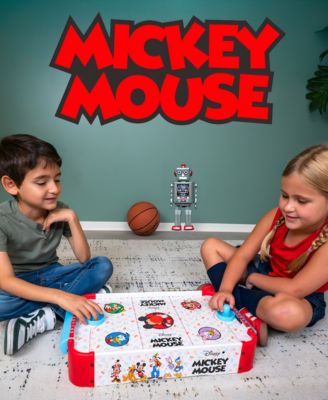 Mickey Mouse Electronic Tabletop Air Hockey Wood