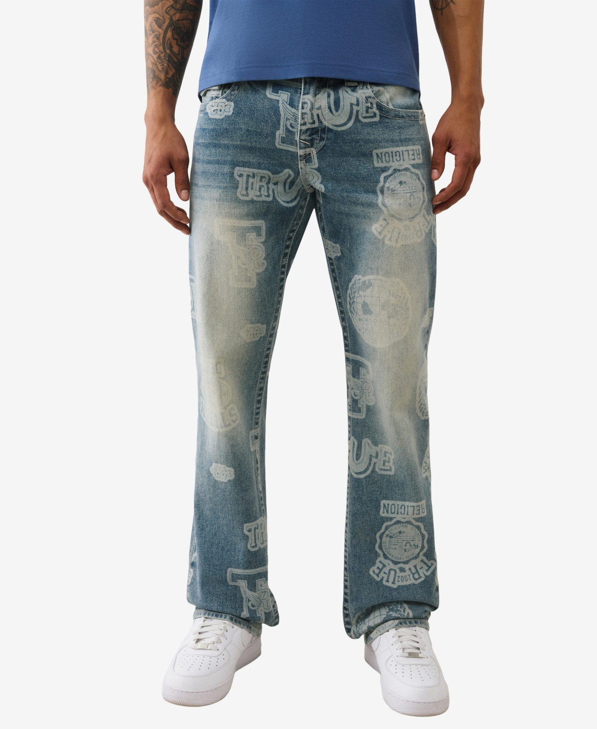 True Religion Men's Ricky Straight-Fit Jeans