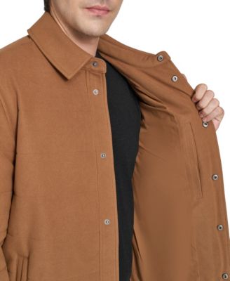 Men's Stretch Twill Shirt Jacket