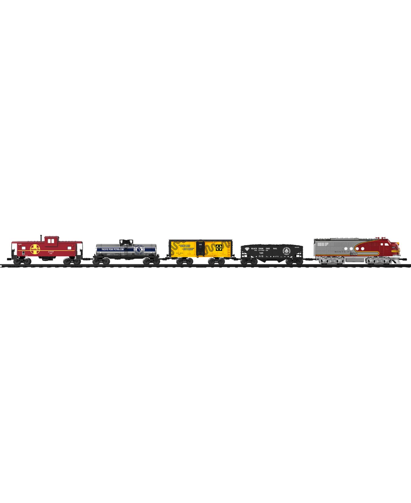 Детские игрушки Lionel Santa Fe Flyer Freight Battery-Operated O Gauge Toy Train Set — фото 3