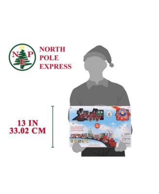 North Pole Central Battery-Operated O Gauge Toy Train Set