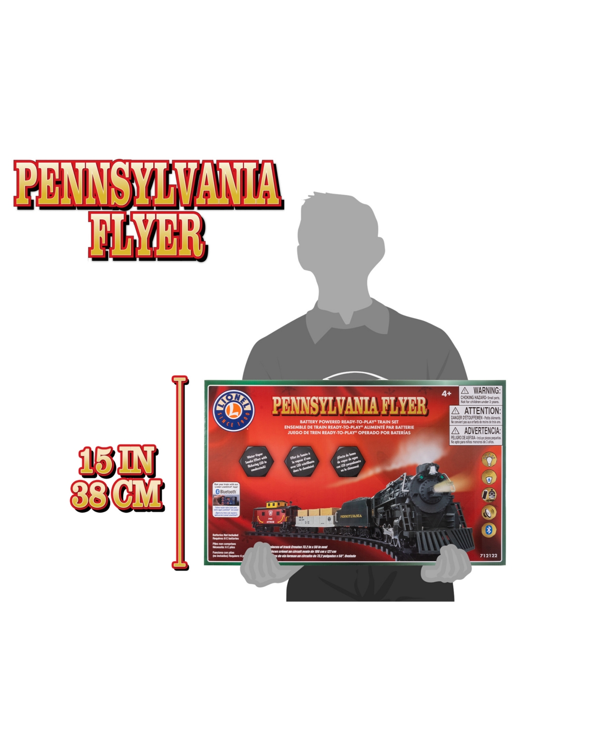 Lionel Pennsylvania Flyer Ready-to-Play Train Set