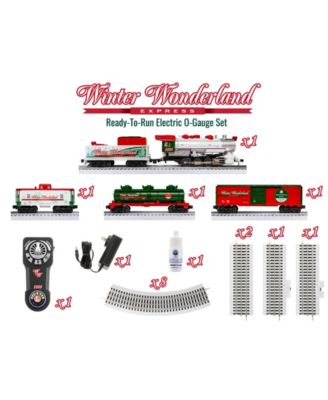 Winter Wonderland LionChief Electric O Gauge Bluetooth 5.0 Train Set
