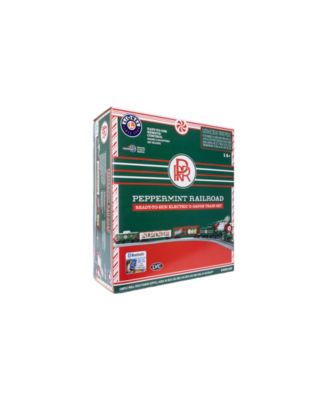 Peppermint Railroad Christmas Freight LionChief Electric O Gauge Bluetooth 5.0 Train Set