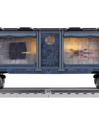 Disney Star Wars X-Wing TIE Fighter Battle O Gauge Model Train Aquarium Car