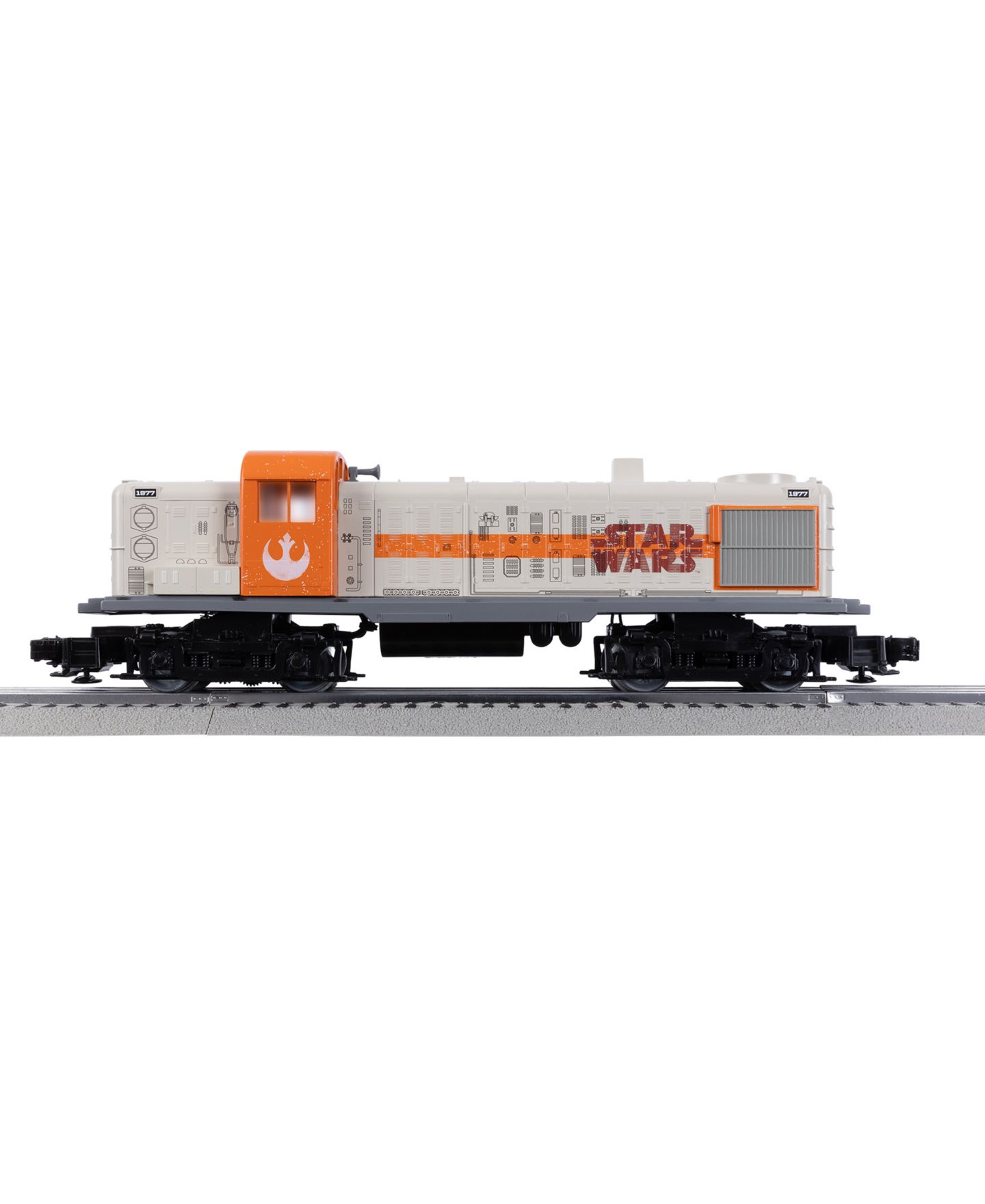 Детские игрушки Lionel O Gauge Star Wars Bluetooth 5.0 LionChief Rebel RS-3 Freight Train Set — фото 11
