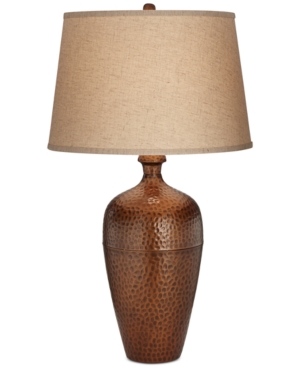 Pacific Coast Hammered Metal Tall Zarah Table Lamp