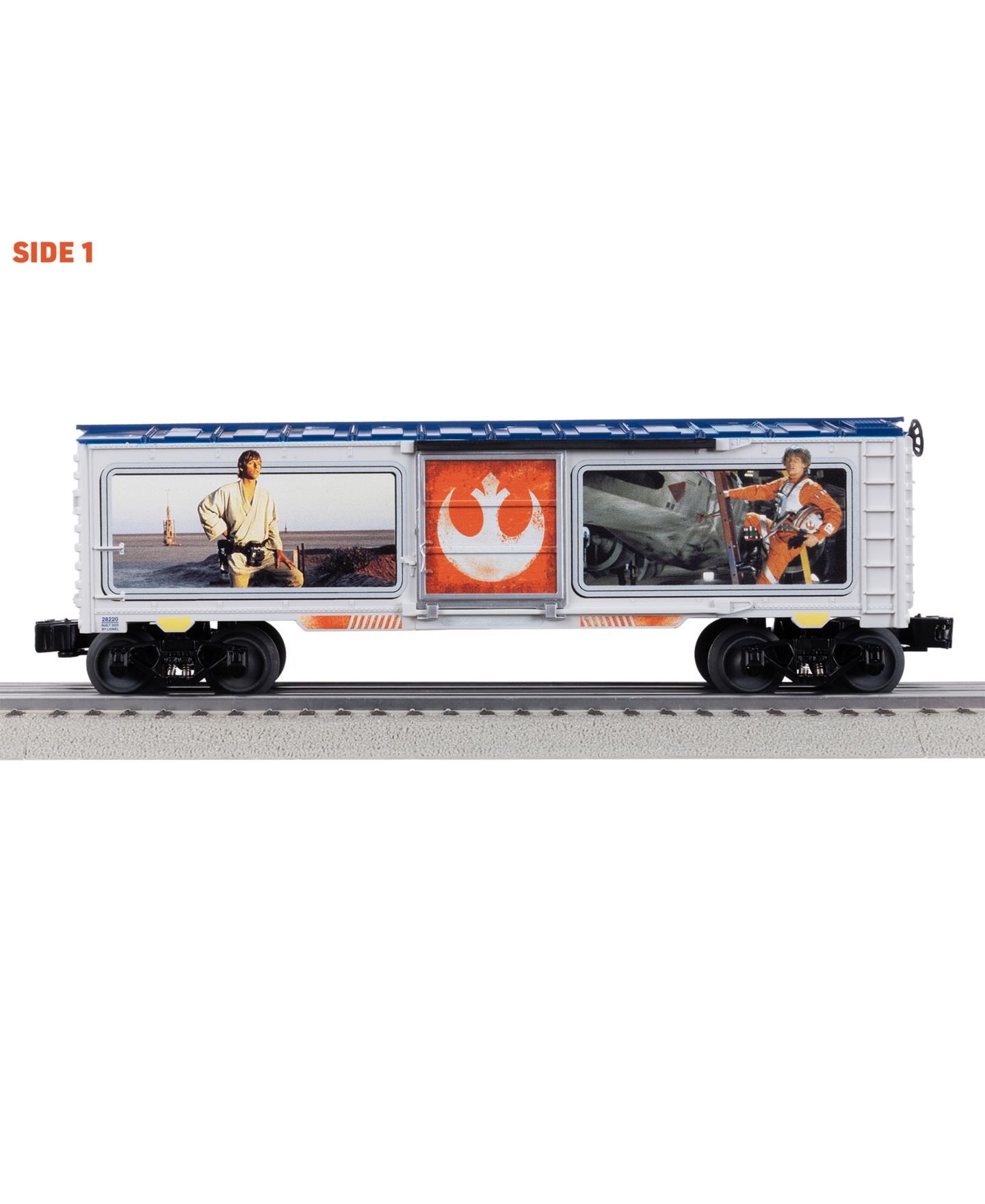 Детская игрушка Lionel O Gauge Star Wars Luke Skywalker Boxcar with Operating Couplers — фото 8