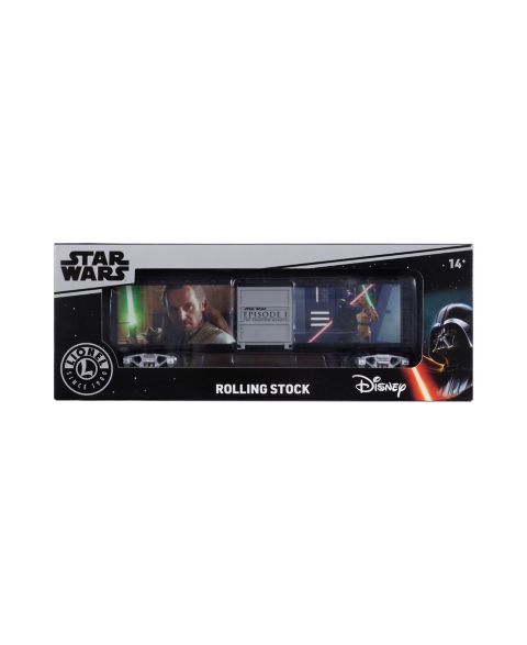 Детская игрушка Lionel Star Wars Lightsaber Series Darth Maul vs. Qui-Gon Jin Illuminated Boxcar