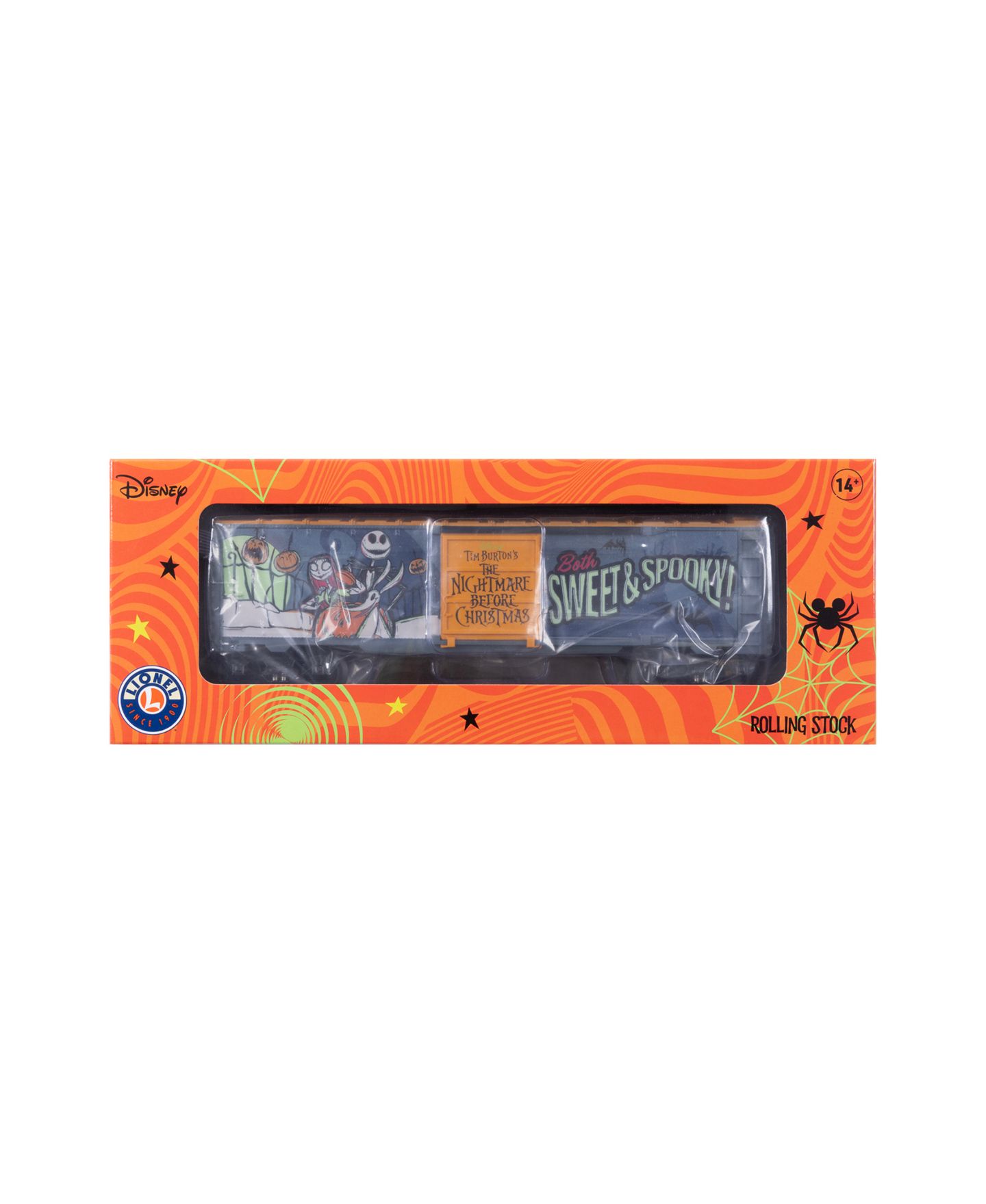 Детская игрушка Lionel O Gauge The Nightmare Before Christmas Glow-in-the-Dark Model Train Boxcar — фото 6