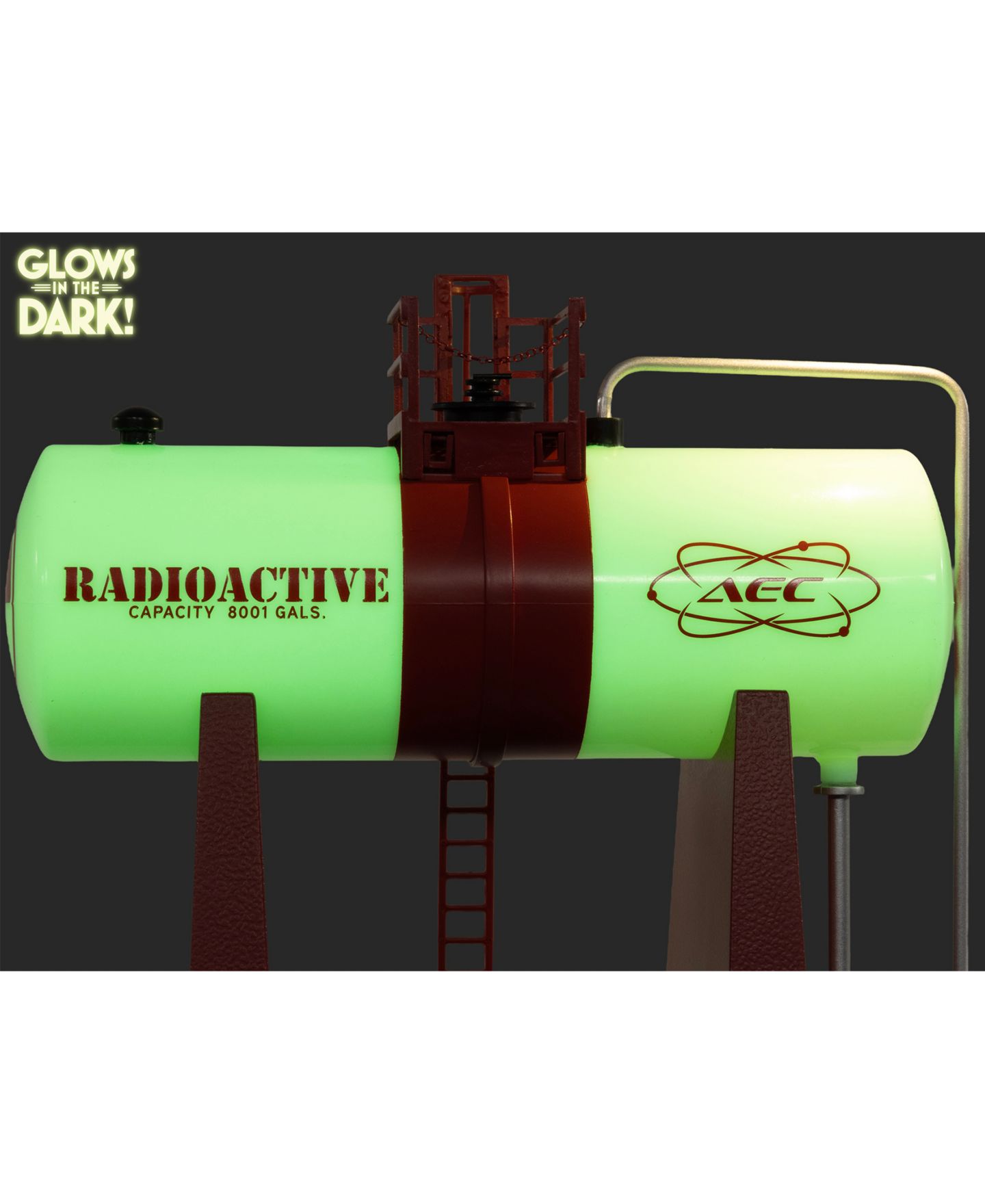 Детские игрушки Lionel O Gauge Atomic Energy Commission Glow-in-the-Dark Elevated Tank — фото 7