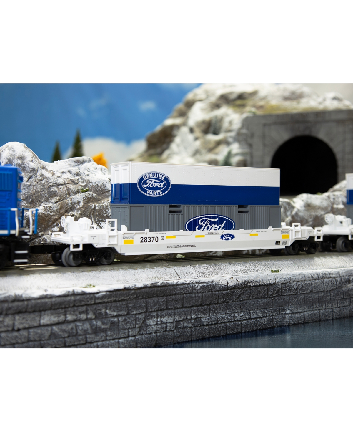 Lionel Ford Maxi Stack O Gauge Model Train Flatcar In Multi