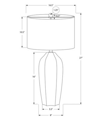 Lighting 27" Ceramic Table Lamp