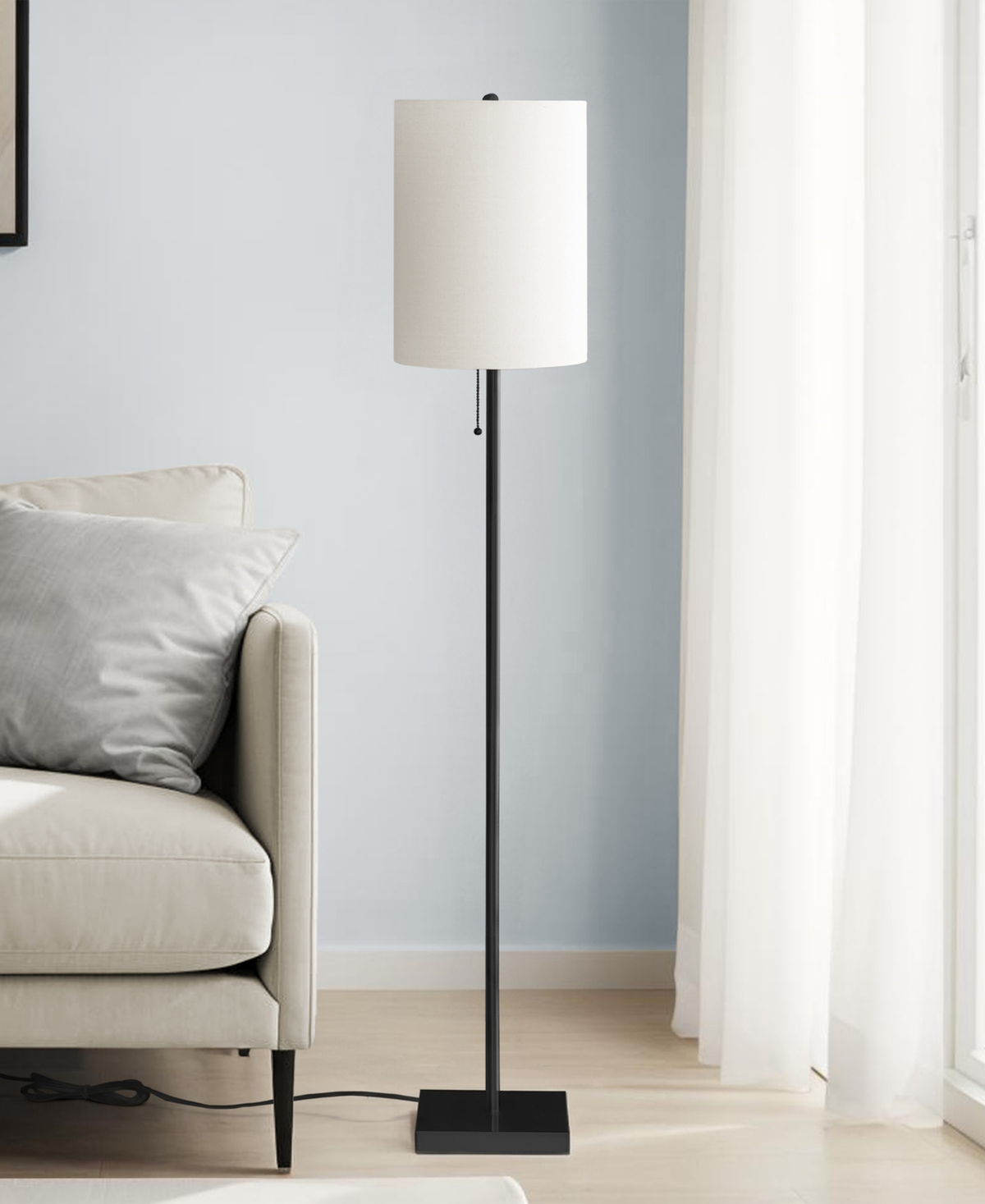 Monarch Specialties Lighting 62" Metal Floor Lamp