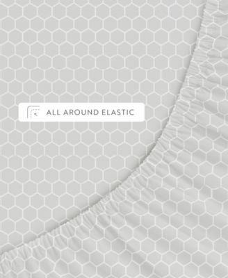 The Farmhouse Chic Premium Ultra Soft Pattern 4-Pc. Sheet Set, California King