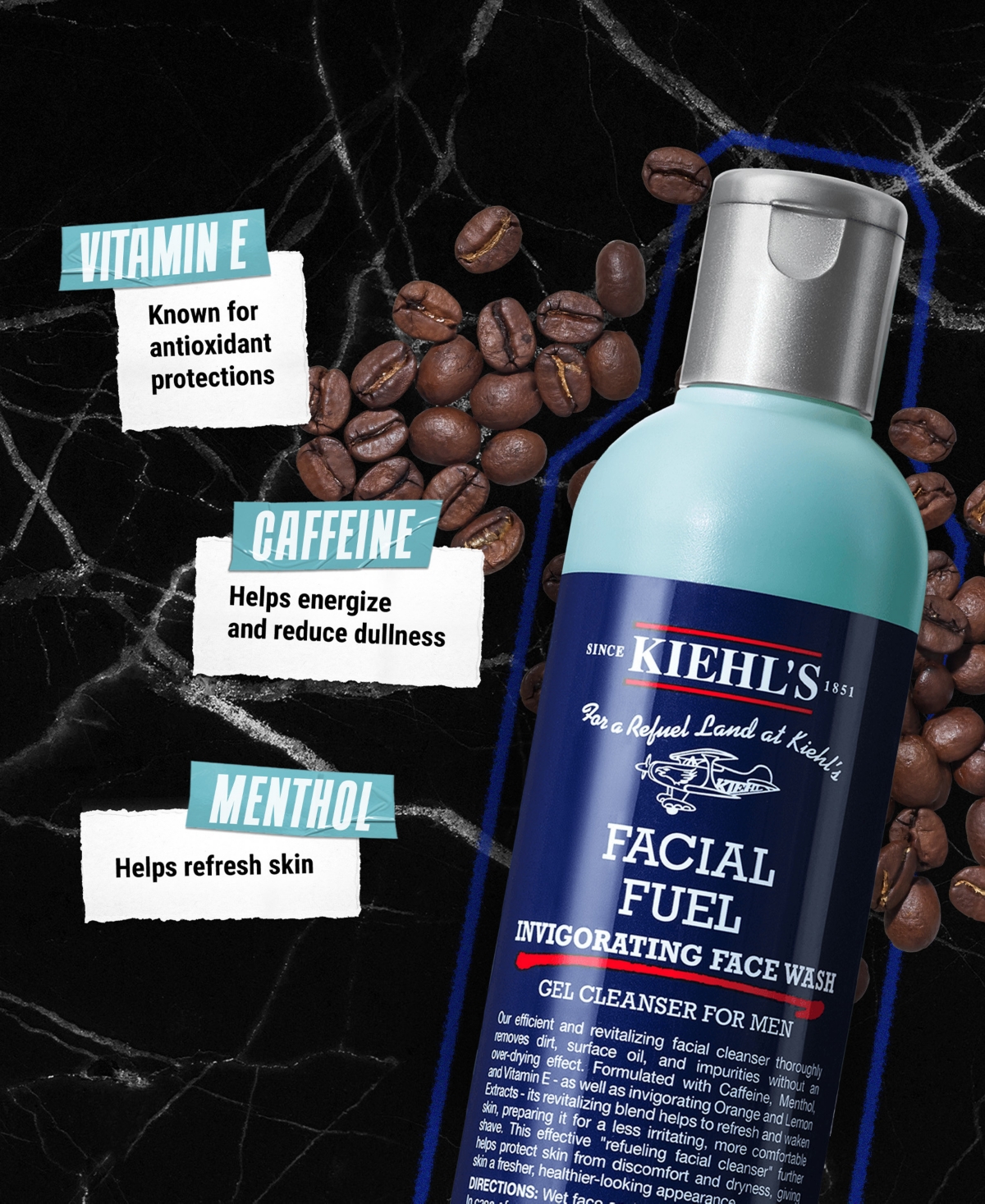 Kiehl's Since 1851 Facial Fuel Energizing Face Wash