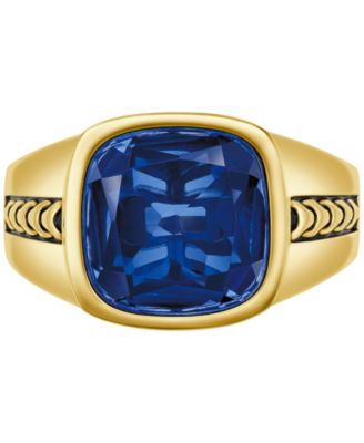 Men's Gold Plated Statement Ring