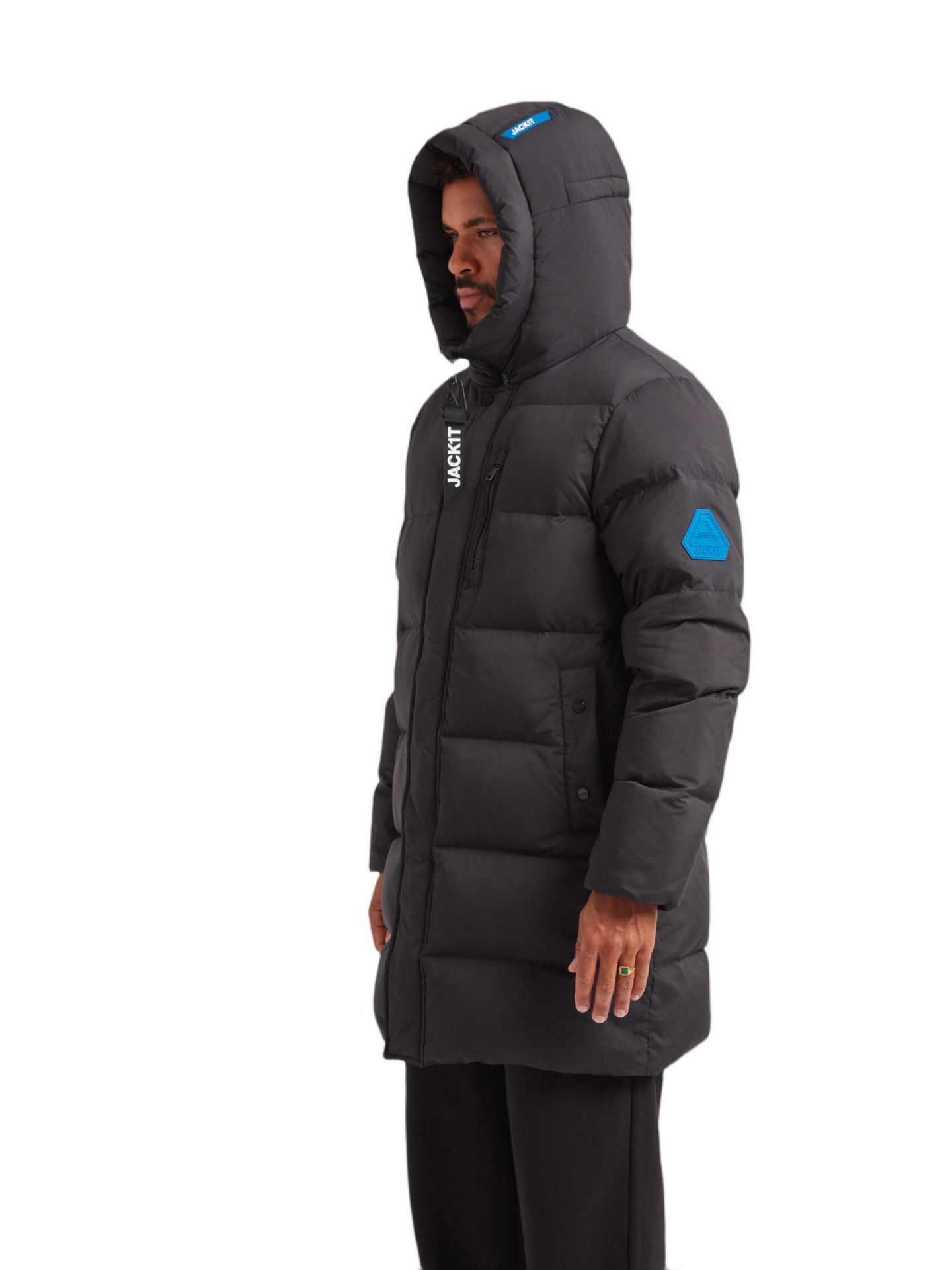 Мужская куртка JACK1T Nomad Long Sleeve, цвет: Чёрный — фото 4