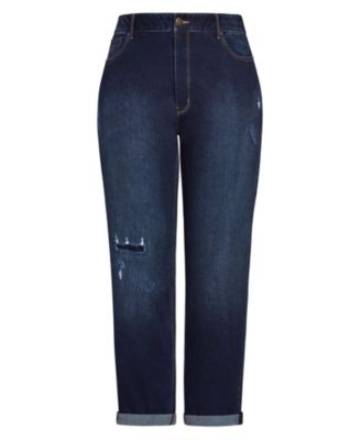 Women's Tall Girlfriend Rip Jean
