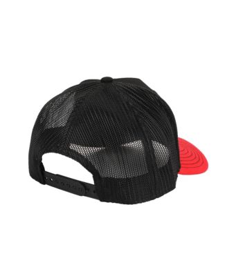 Men's Mcqueen Woven Patch Canvas And Mesh B5 Trucker