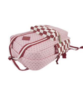 Logo Cotton Canvas Women's Pink Mini Backpack