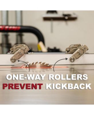 04320 Clear-Cut STS Stock Guides for Table Saw – Precision Stainless Steel Rollers, Smooth Bearing System, Downforce and Feed Control for Acc