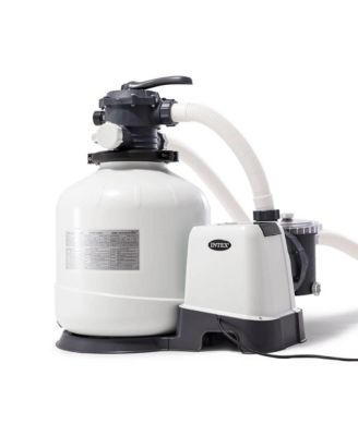 3000 GPH Sand Filter Pump & Plunger Valves (2 Pack) for Above Ground Pools